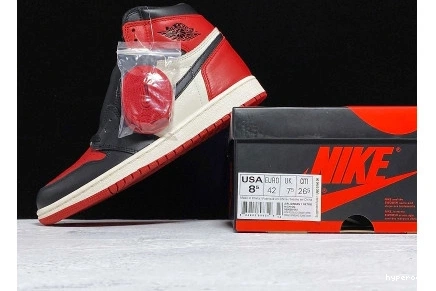Hyperoad RETRO JORDAN HIGH AIR OG 1 TOE BRED 1024